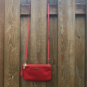 Red Coach Purse